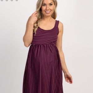 Pink Blush Maternity Dress (Small)